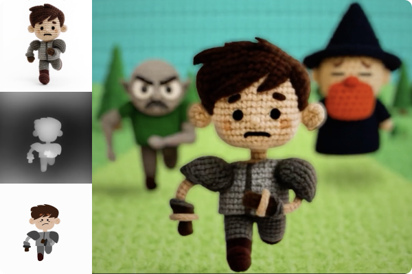 Stylizing 2D Animation with Material and Depth thumbnail